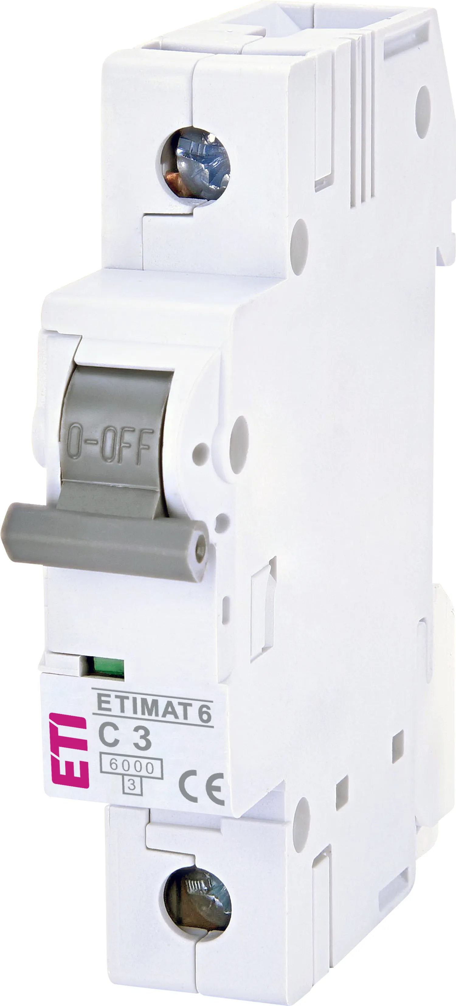Miniature circuit breaker ETIMAT 6 1p C3 002141509