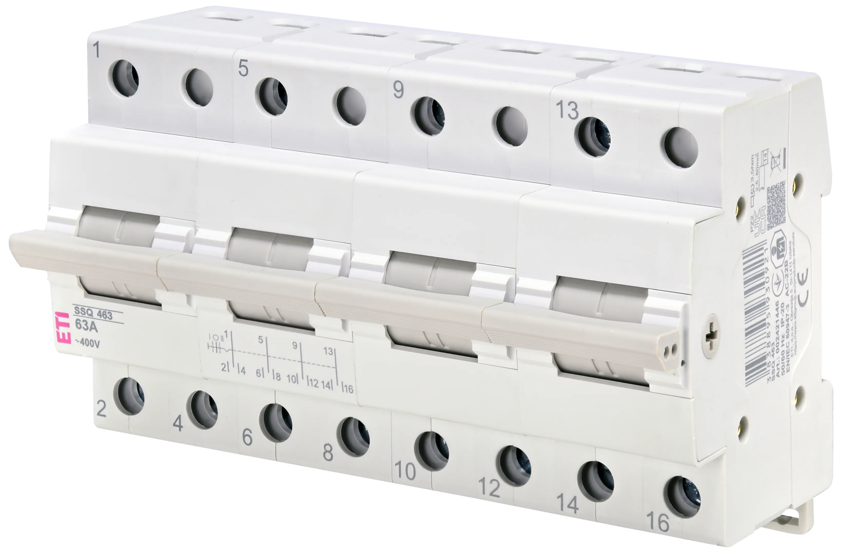 Center-off change-over switch SSQ  463 002421446