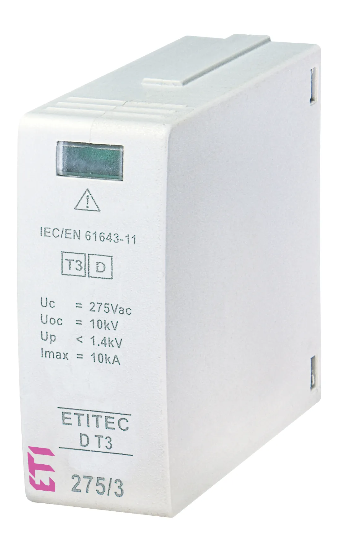 Surge arrester MOD.ETITEC D T3 275/3 002440421