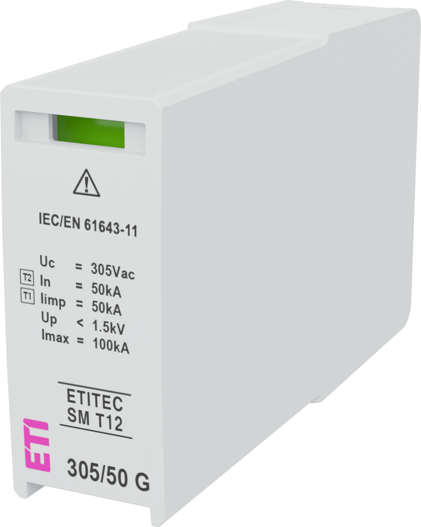 Surge arrester MOD.ETITEC SM T12 305/50 G 002440553