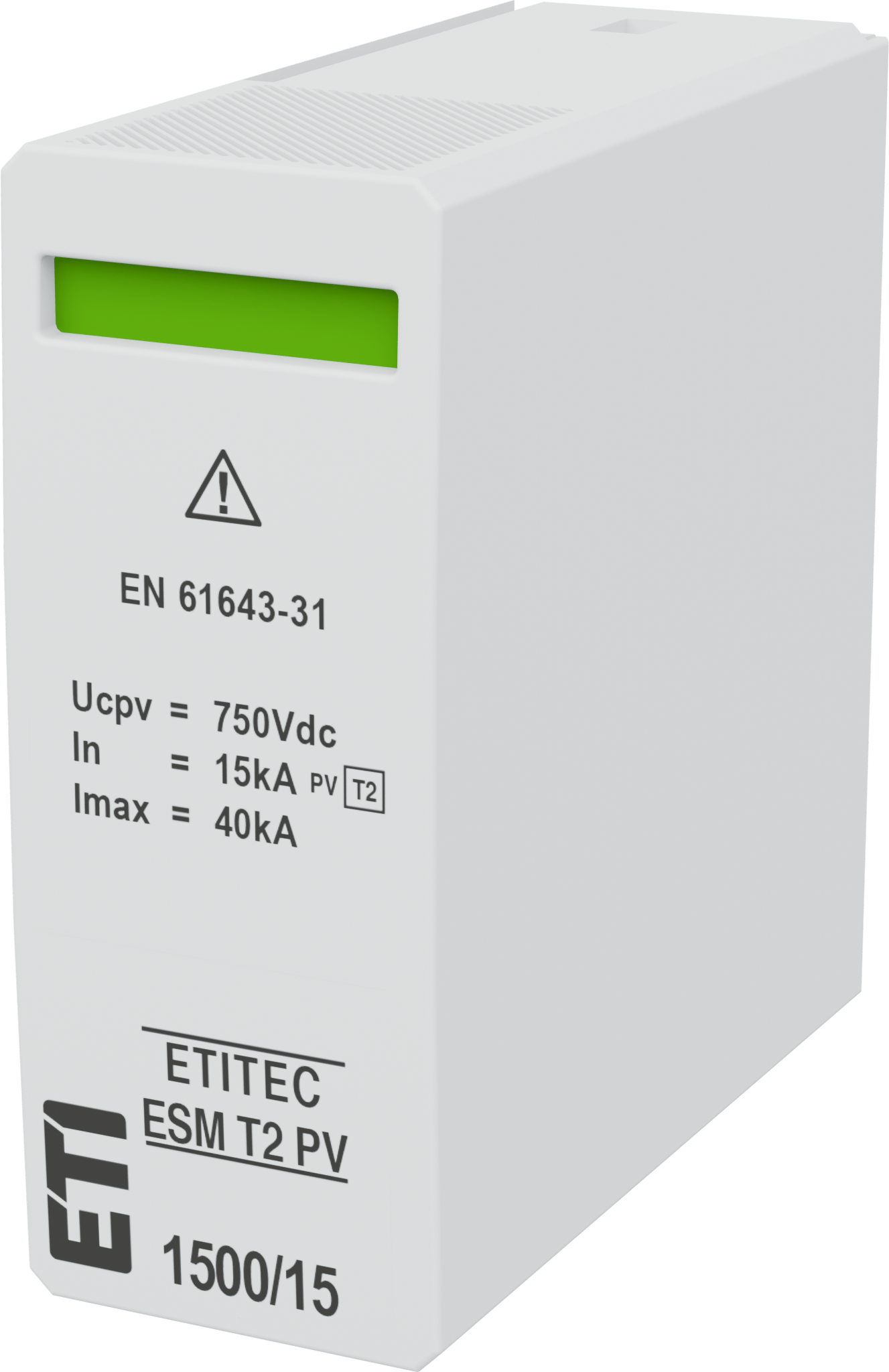 Surge arrester MOD. ESM T2 PV 750/15 M 002440687