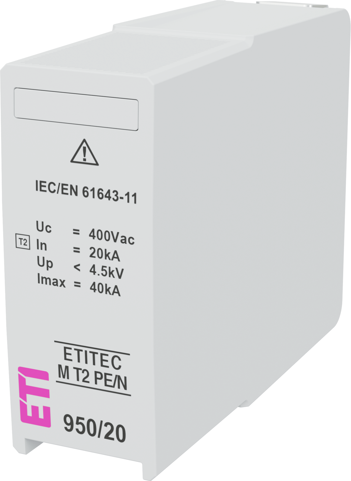 Surge arrester MOD.ETITEC M T2 400/20 002440822