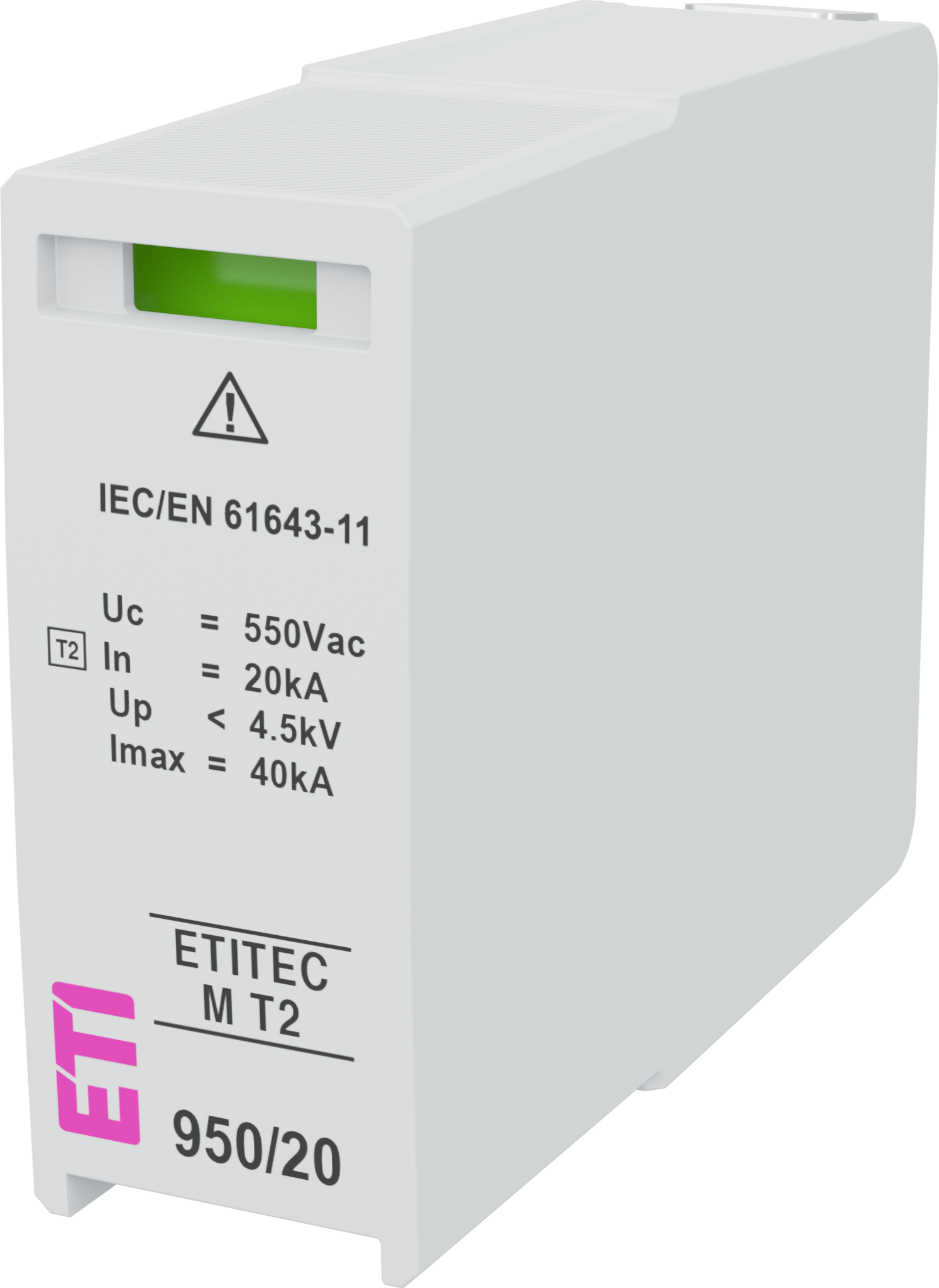 Surge arrester MOD.ETITEC M T2 550/20 PE/N 002440823