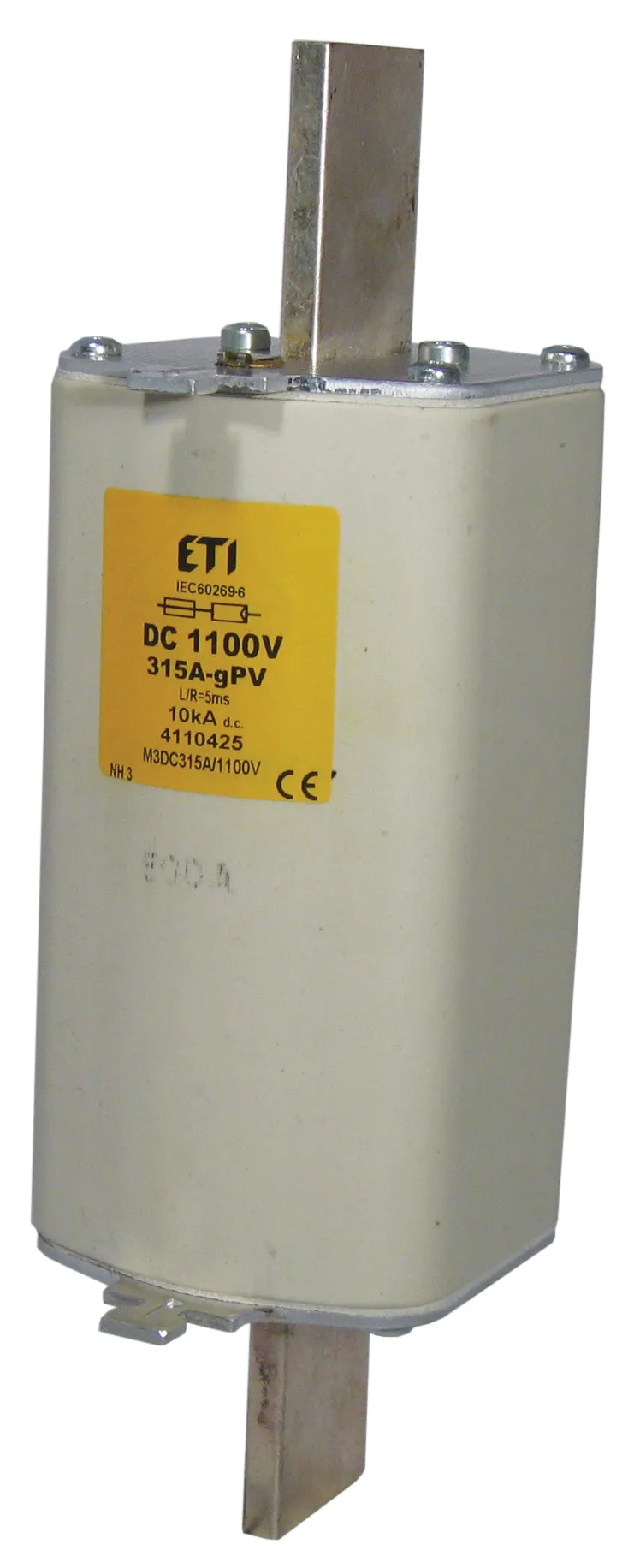 Fuse link NH3L gPV 630A/1100V DC 004110449
