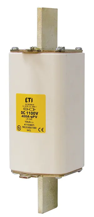 Fuse link NH3L gPV 500A/1100V DC UL 004110629