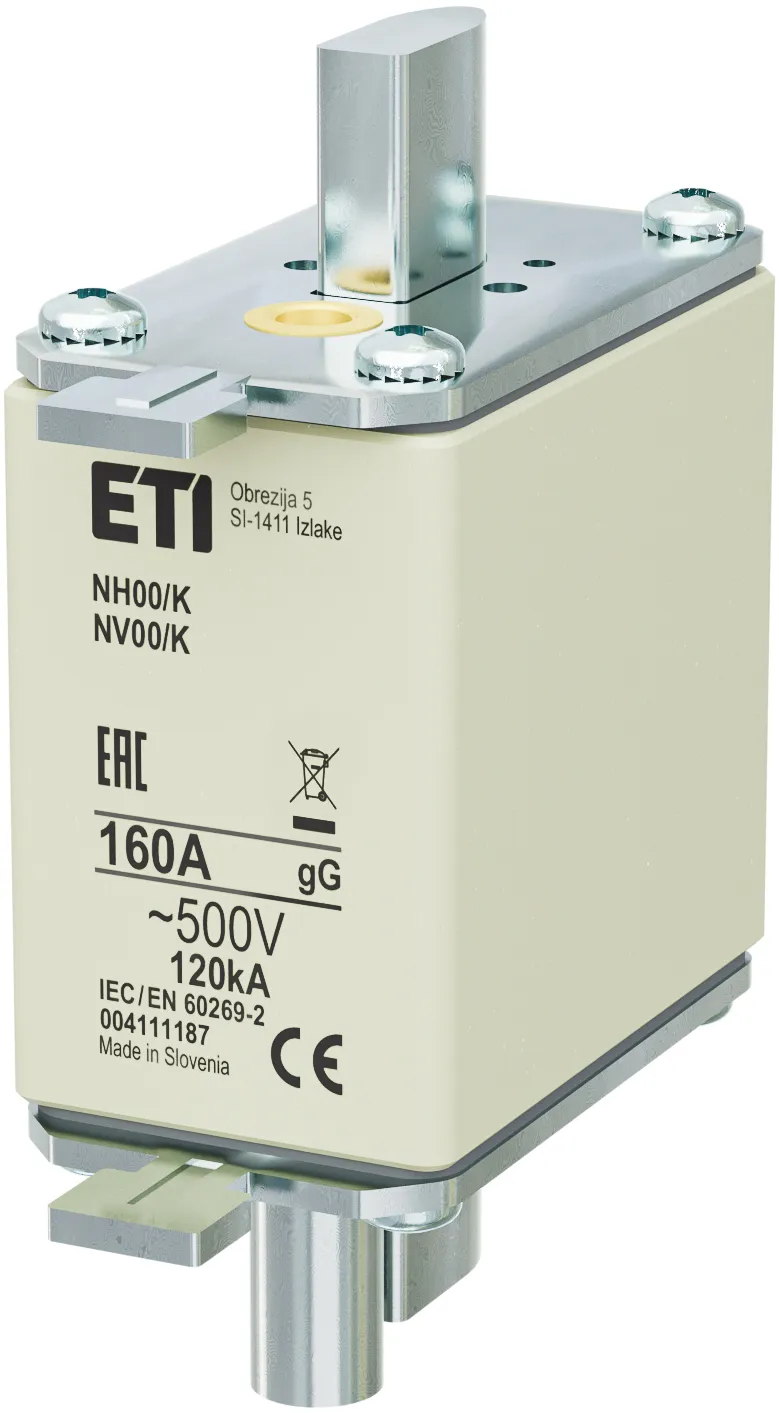 Fuse link NH00/K gG 160A/500V 004111187