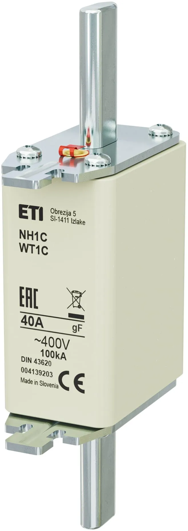 Fuse link NH1C gF 40A/400V 004139203