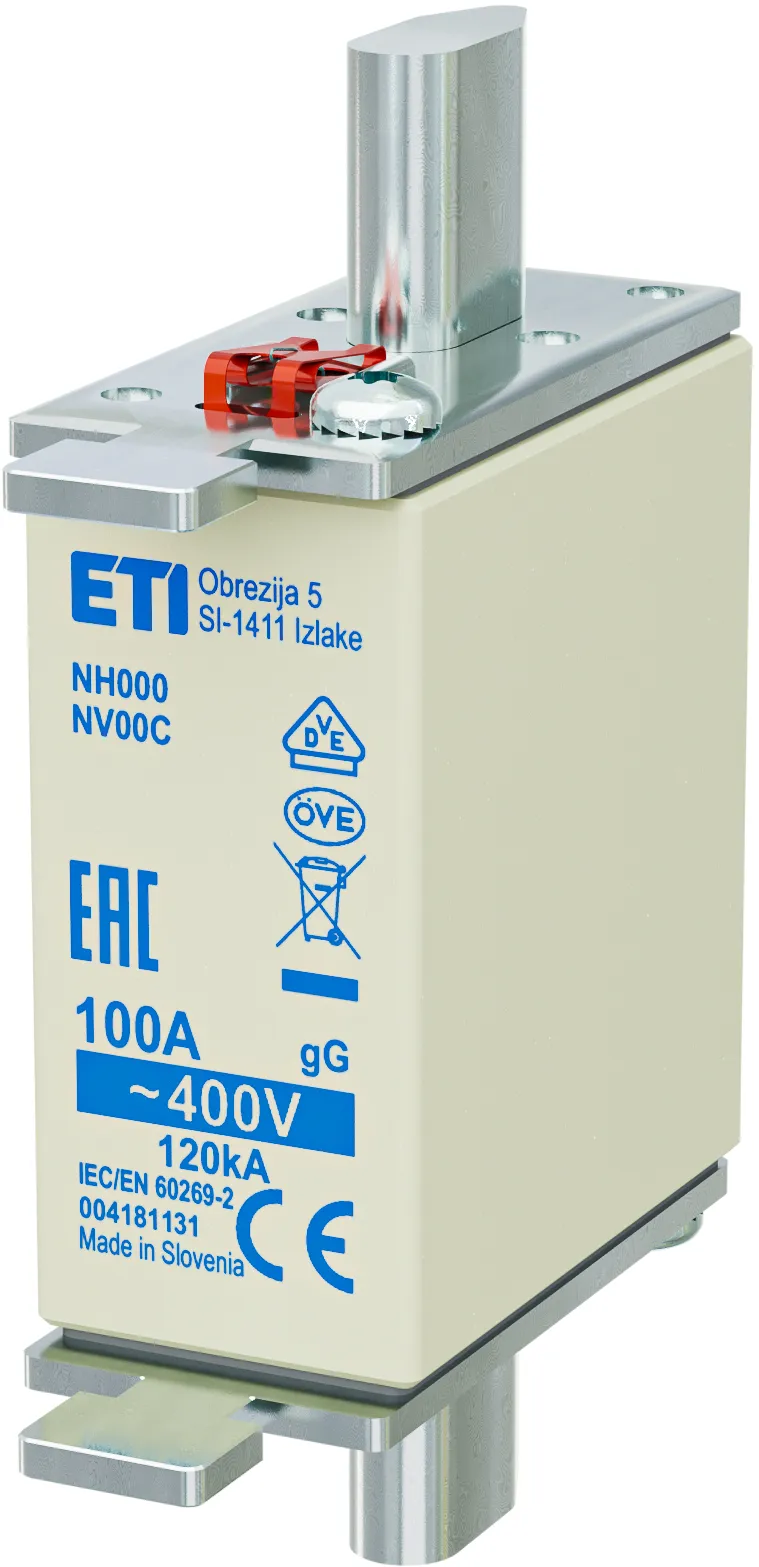 Fuse link NH000 gG 100A/400V korr. 004181131