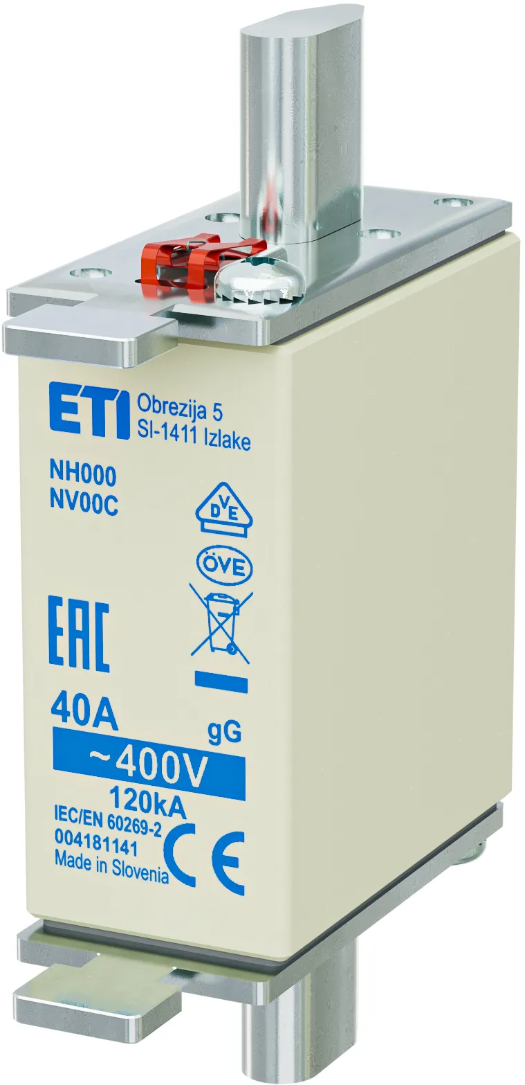 Fuse link NH000 gG 40A/400V korr. 004181141