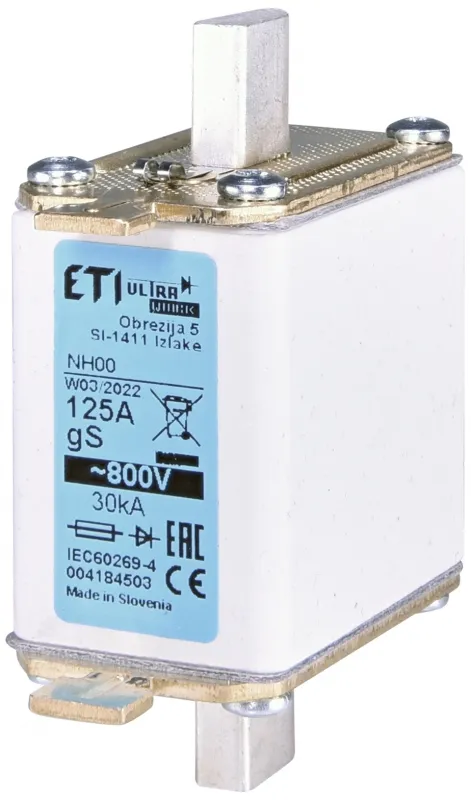 Fuse link NH00 gS 16A/800V 004184504