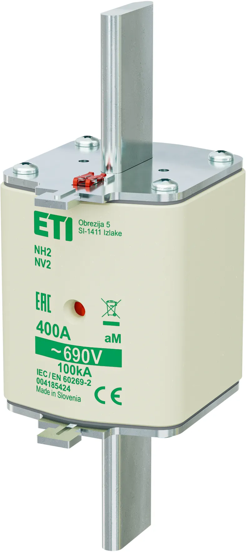 Fuse link NH2 aM 400A/690V 004185424