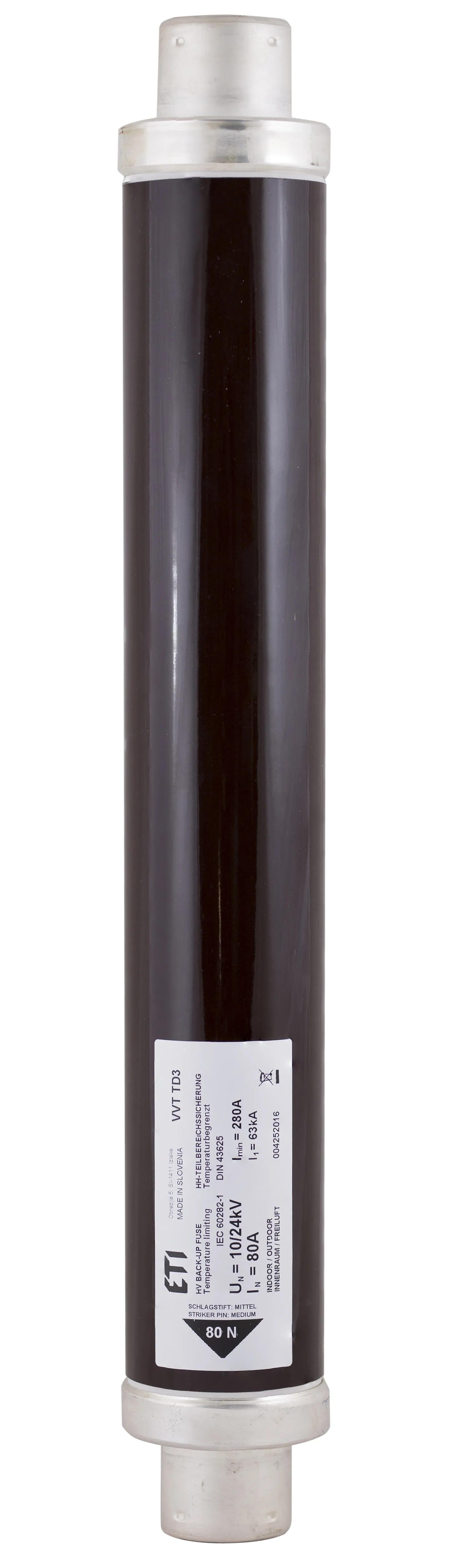 Fuse link VVC3 24kV/2A 004250003