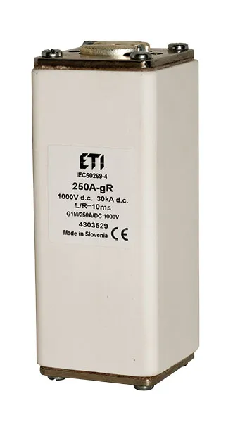 Fuse link NHG1/M gR 250A/1000V DC 004303529