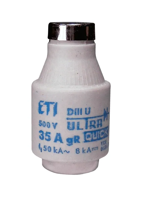 Fuse link DIII UQ gR 63A/500V 004323003