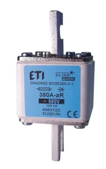 Fuse link NHS3/80 UQ01 aR 630A/690V 004385128