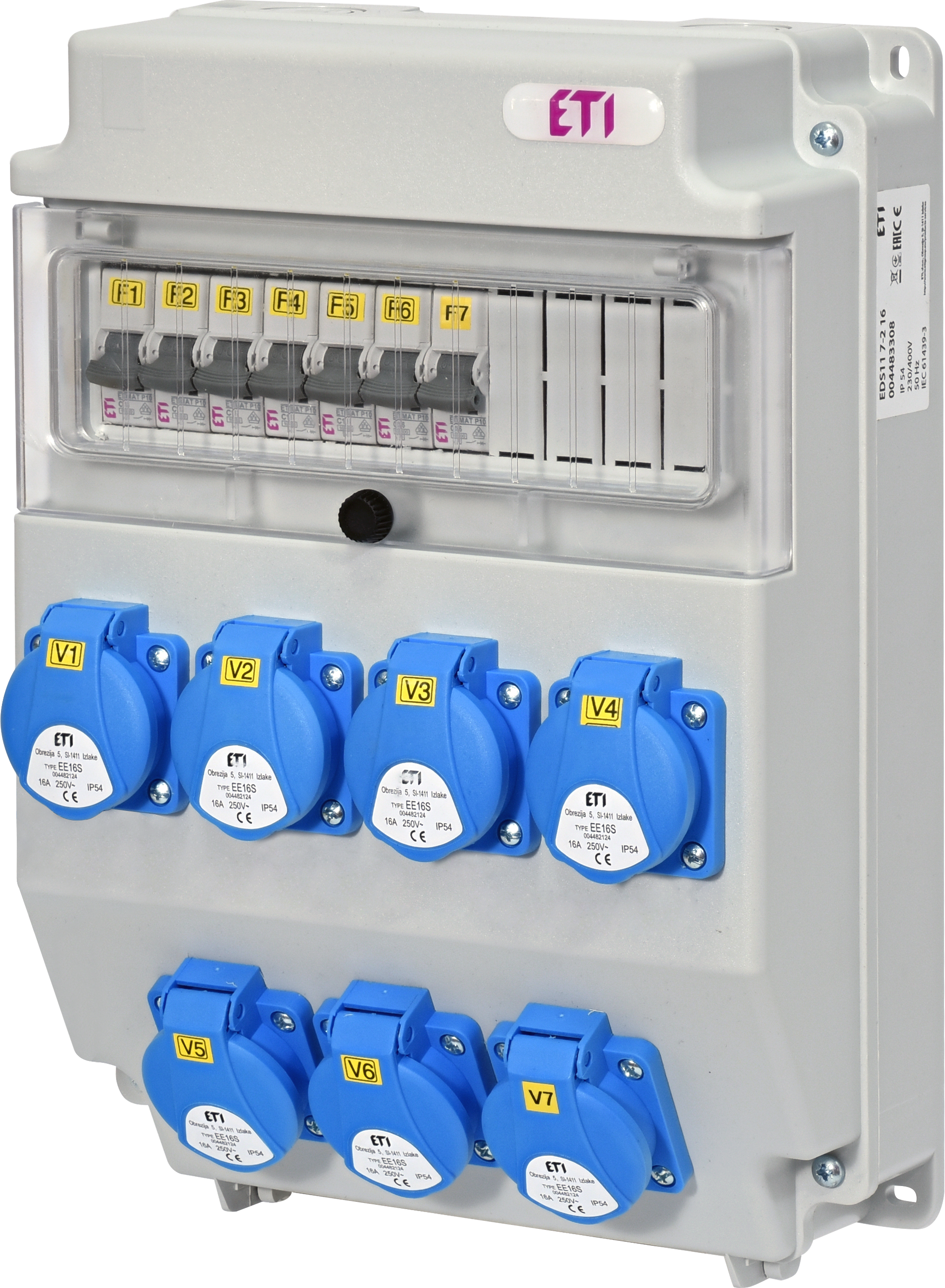 CEE Socket EDS11 7-2/0-5 16 004483308