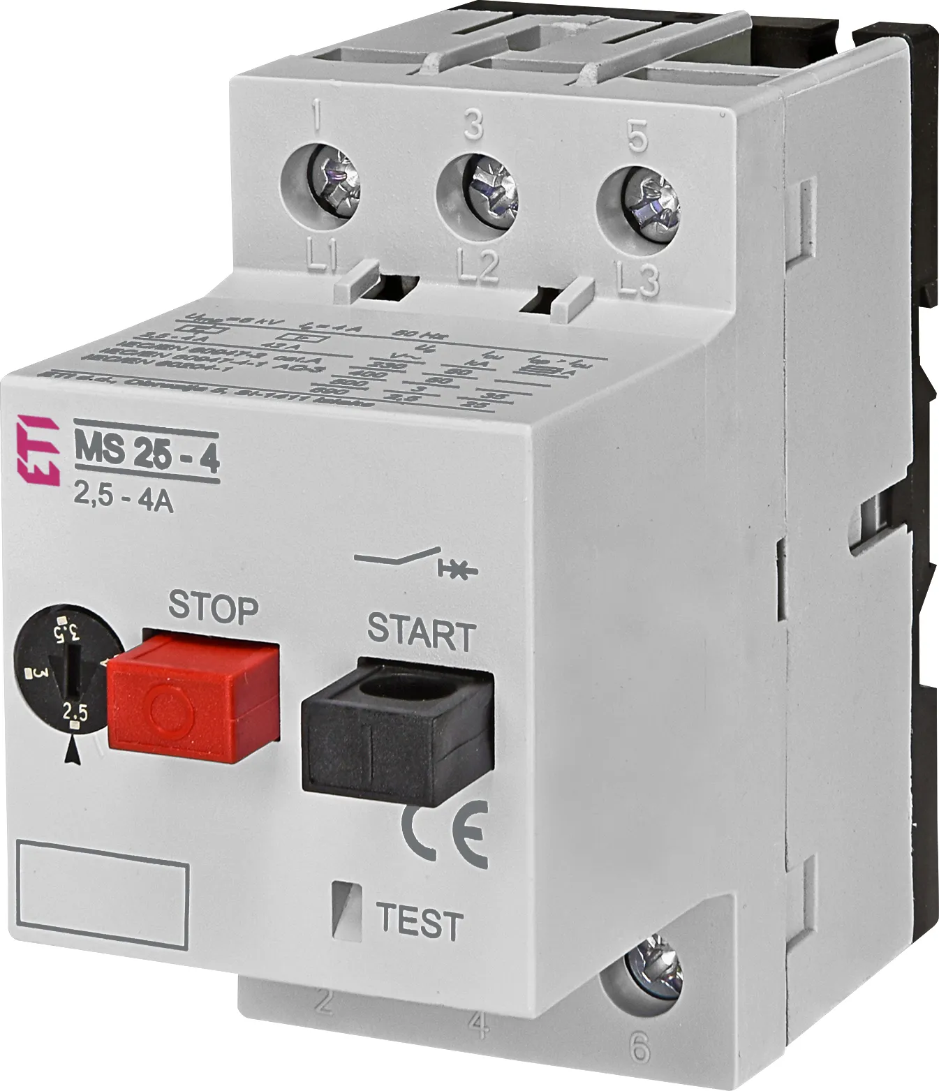 Mot.protec.circuit breaker MS25-4 004600080