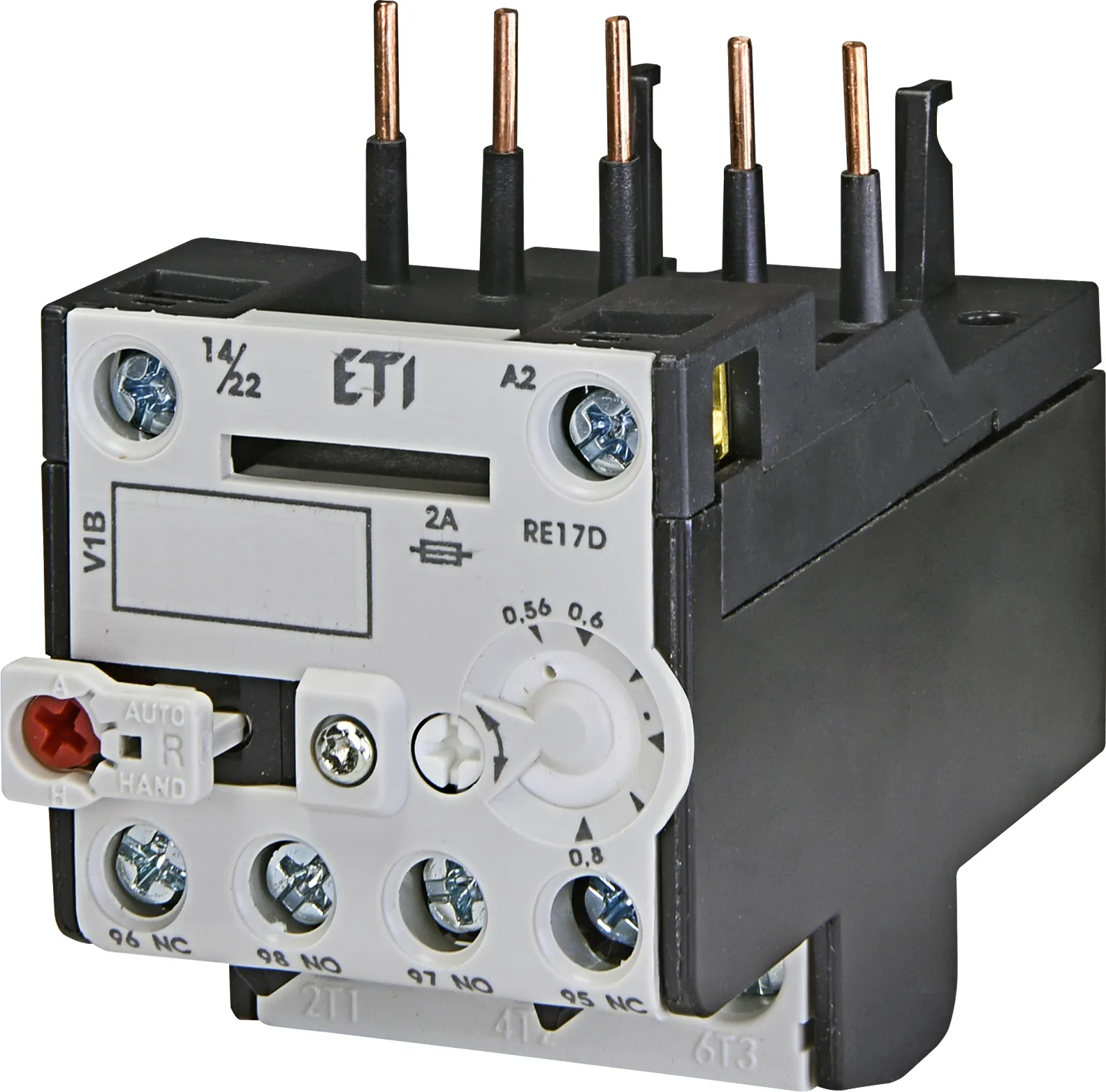 Thermal overload relay RE17D-0,8 004641402