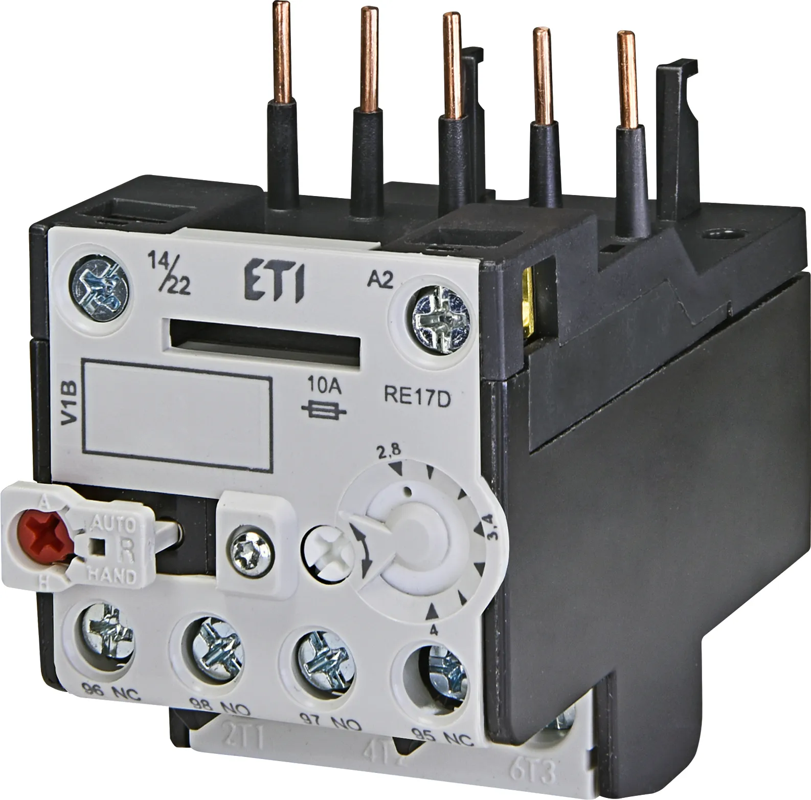 Thermal overload relay RE17D-4,0 004641406
