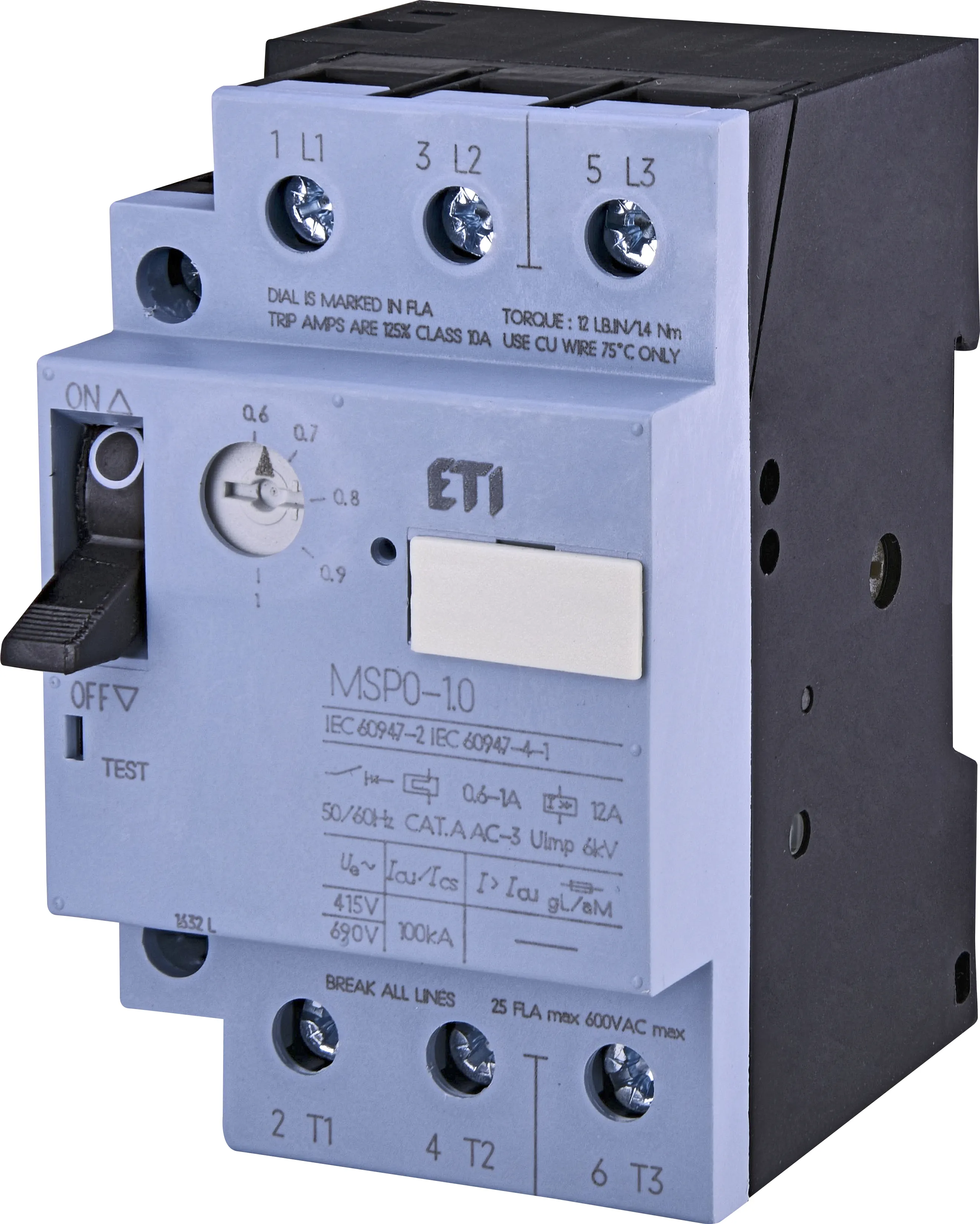 Mot.protec.circuit breaker MSP0-1,0 004646619