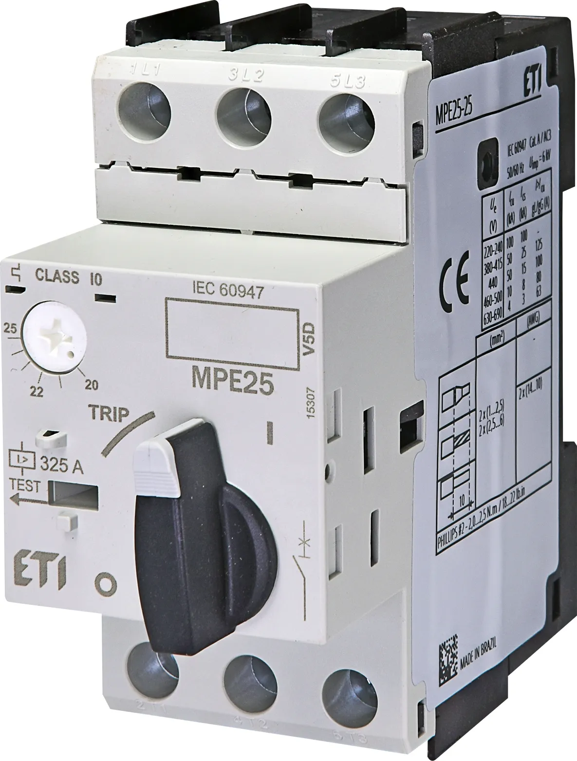 Mot.protec.circuit breaker MPE25-25 004648013