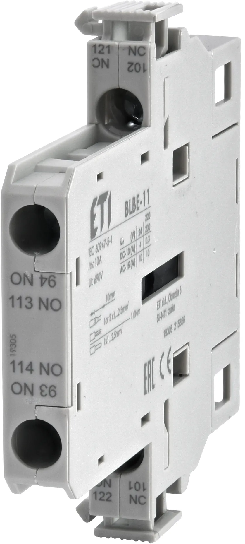 Aux.contacts BLBE-11 004656325