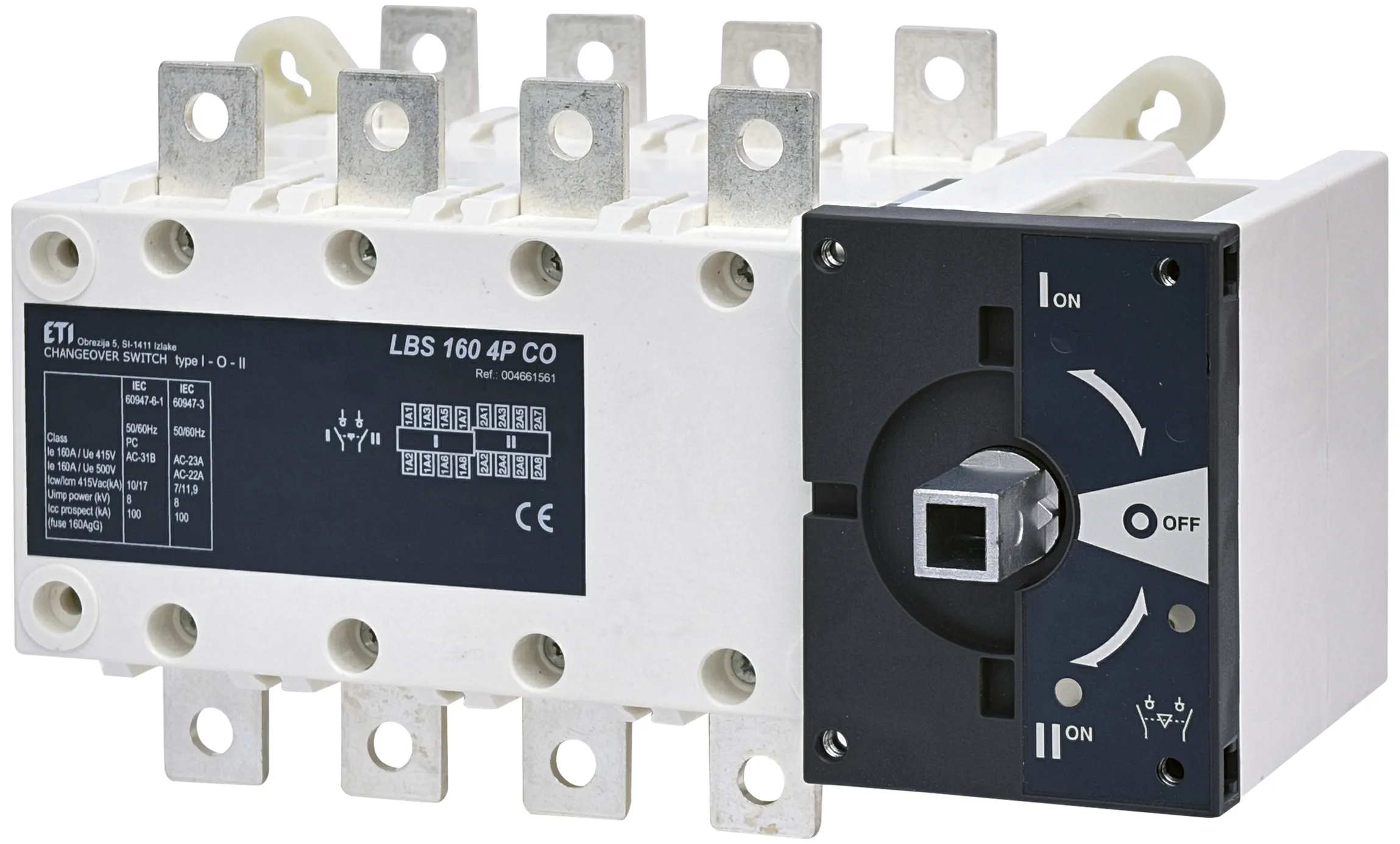 Changeover switch LBS 160 4P CO 004661561