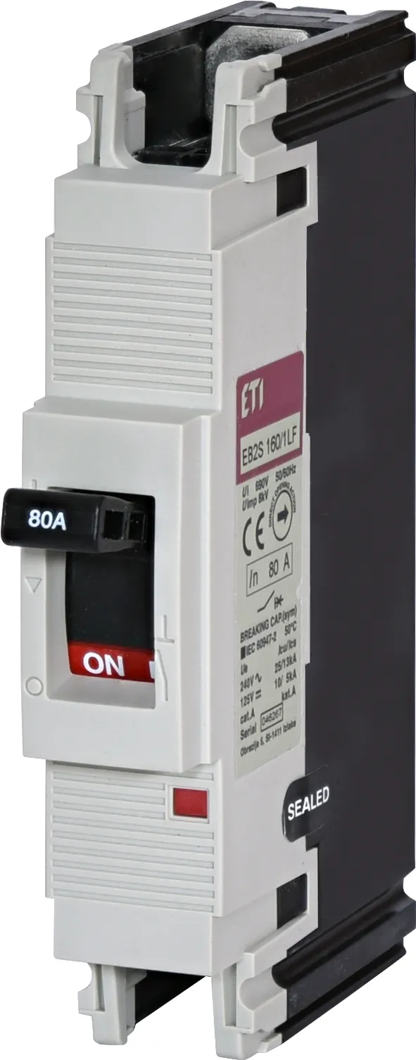 Molded Case Circuit Breaker EB2S 160/1LF 80A 1p 004671008