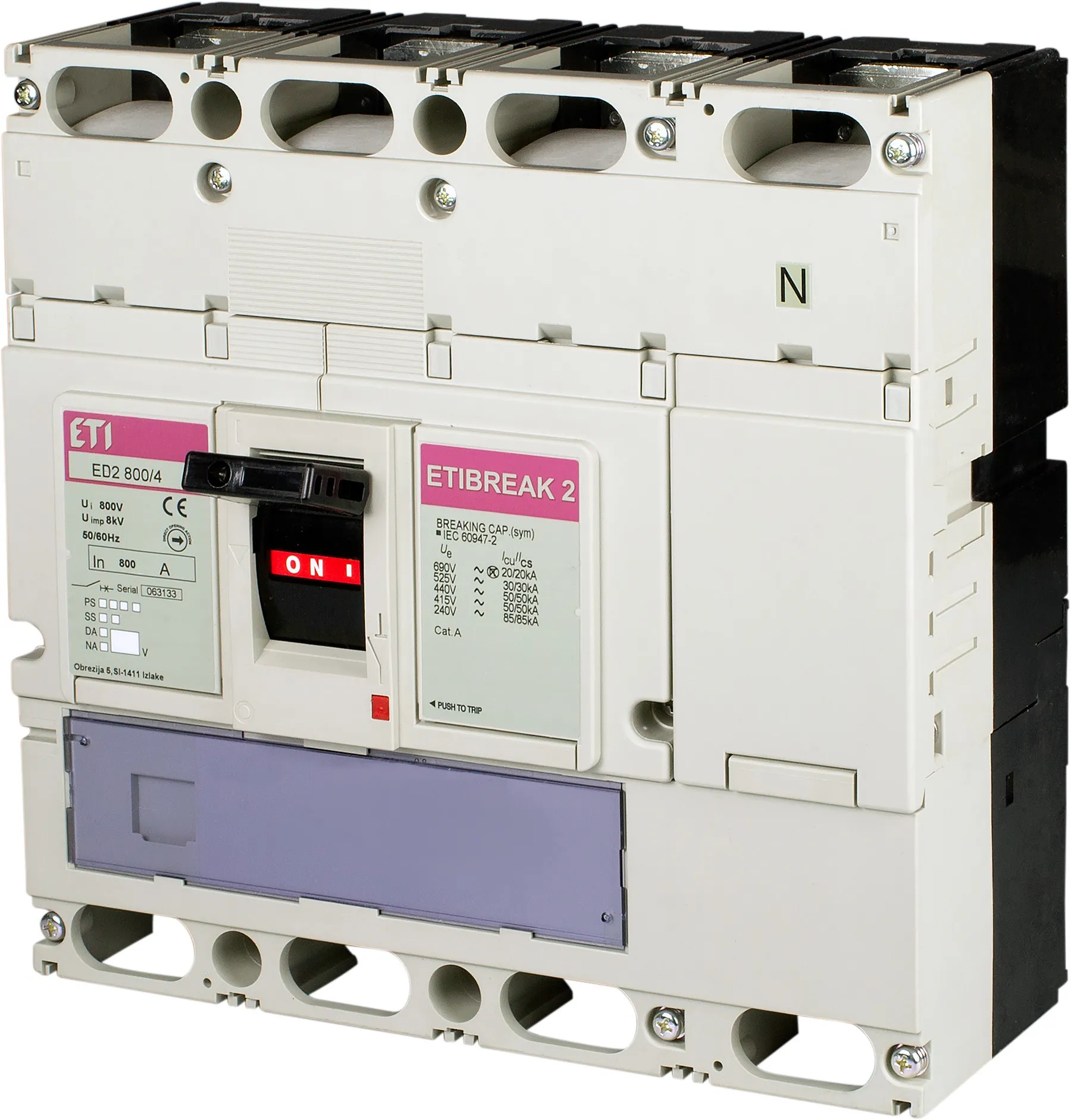 Switch disconnector ED2 800/4 004672380