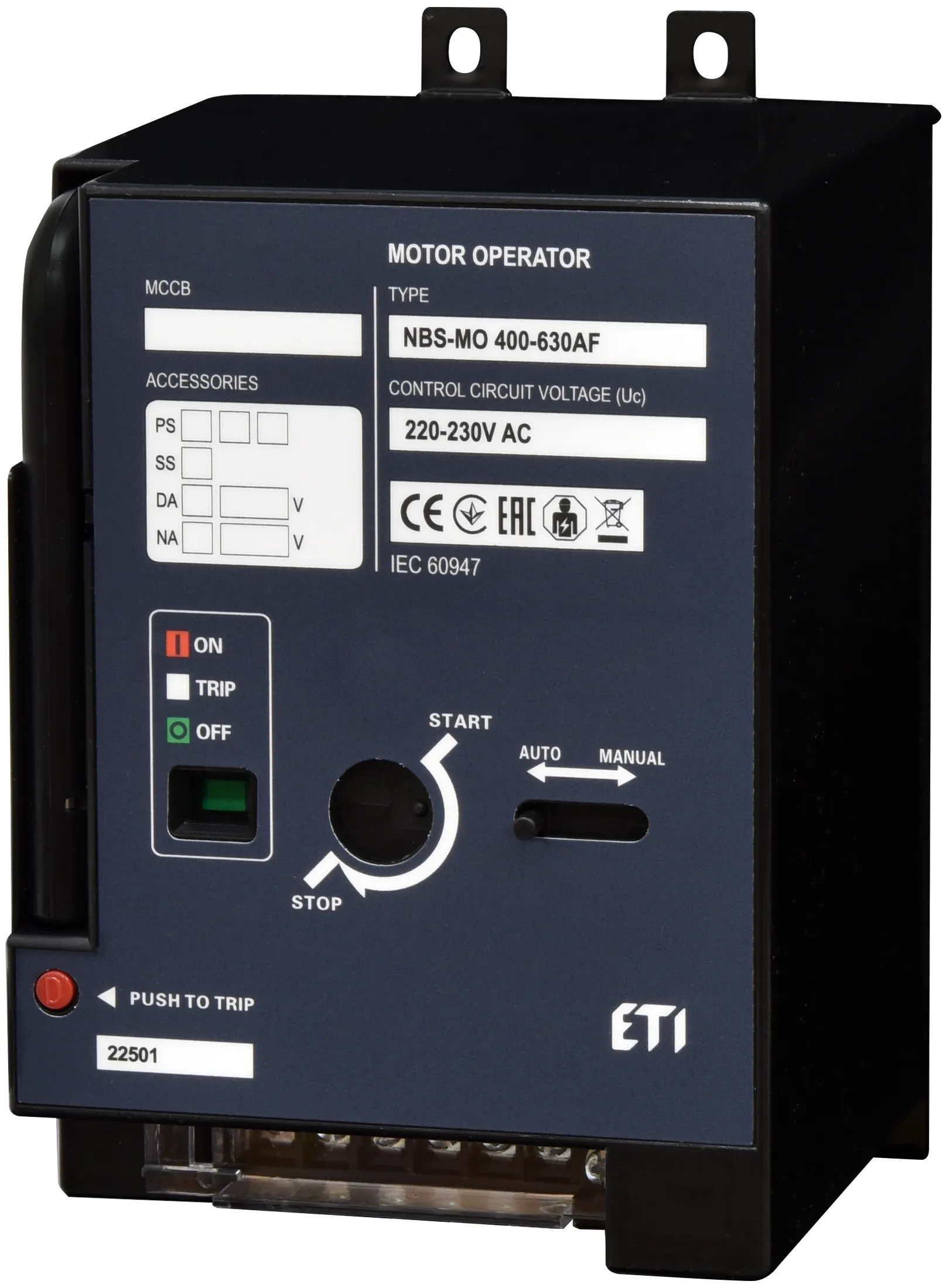 Motor operator NBS-MO 400-630AF AC220/230V 3P 004673232