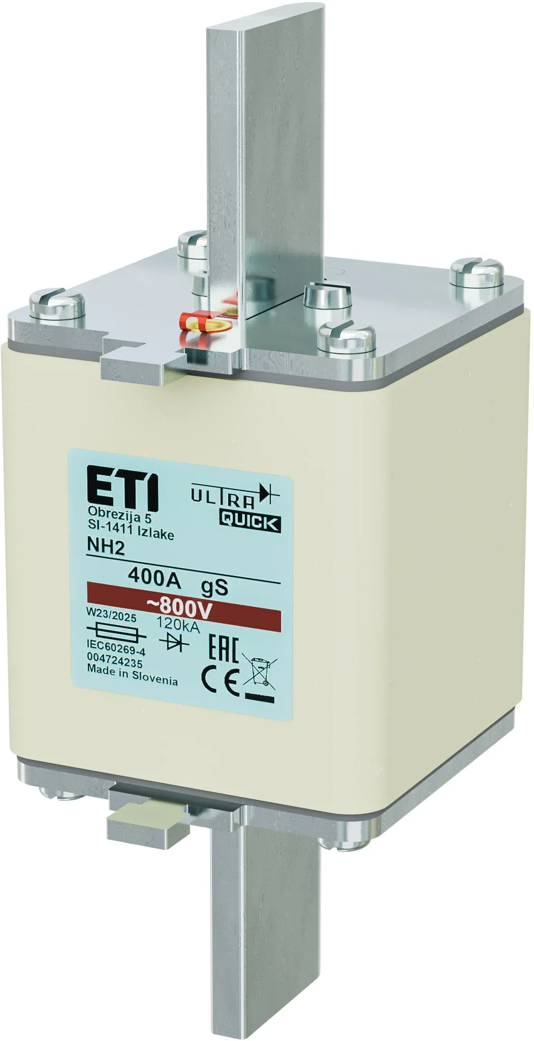 Fuse link NH2 gS 400A/800V 004724235