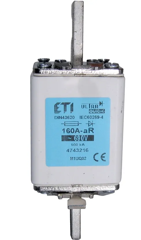 Fuse link NH1 UQ02 aR 160A/690V 004743216